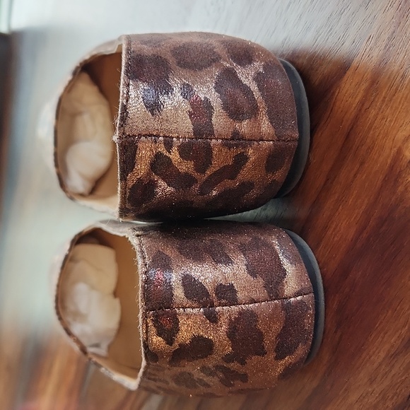 Cute Metallic Leopard Ballet Flats, Size 8, Nice, Report Brand - Picture 5 of 7